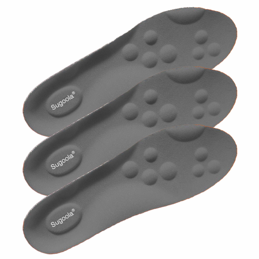 🔥Sugoola® 4D Technology Sporting Insoles. Ideal for Tennis Tournaments & All-Day Wear💛