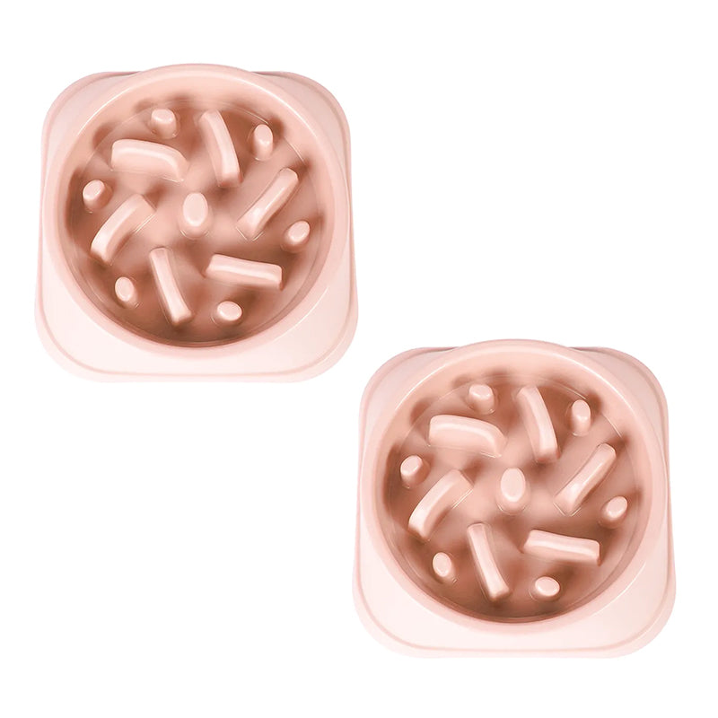 🐶🐱Celsiora® Slow Feeding Pet Food Bowl with Non-Slip Rubber Grip. Ideal for cats and dogs prone to indigestion, choking, or obesity🌸