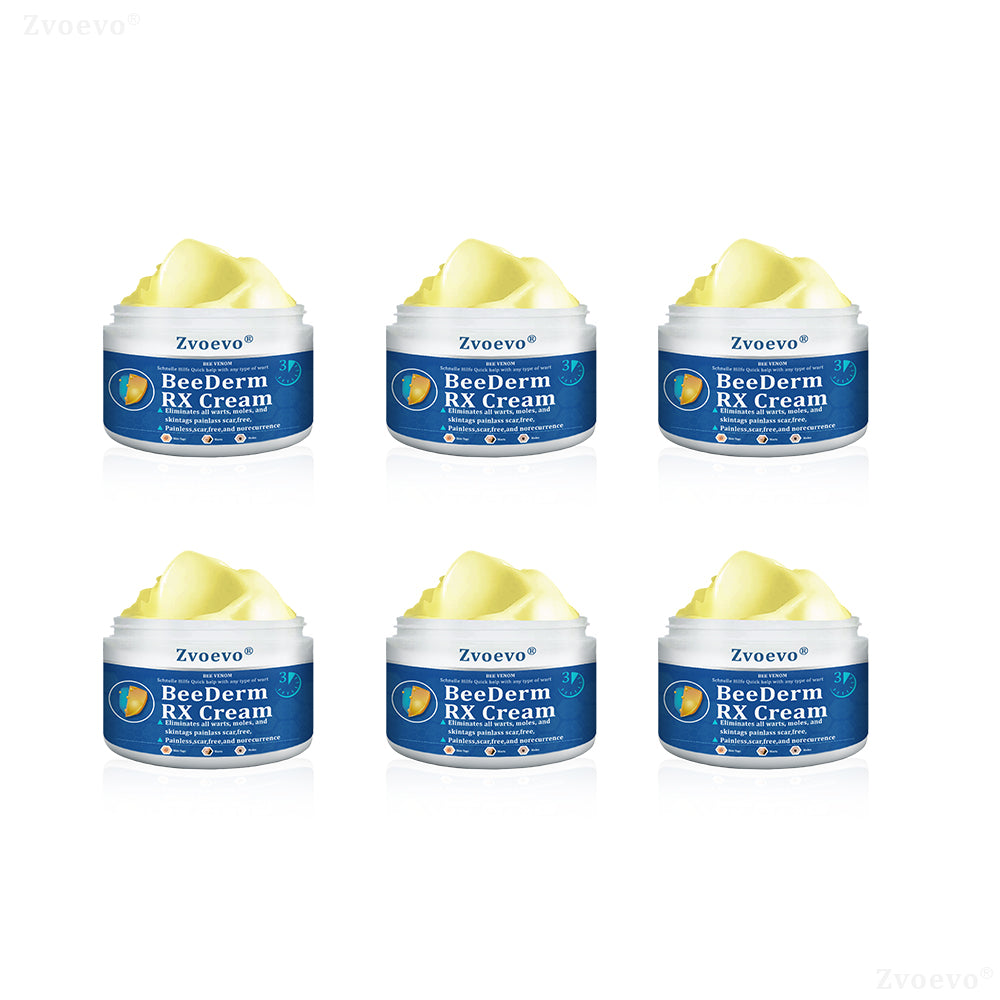 đŠââď¸ZvoevoÂŽ BeeDerm RX Cream, Painless, easy and gentle fix for warts, skin tags, lumps, infections, cysts and scars