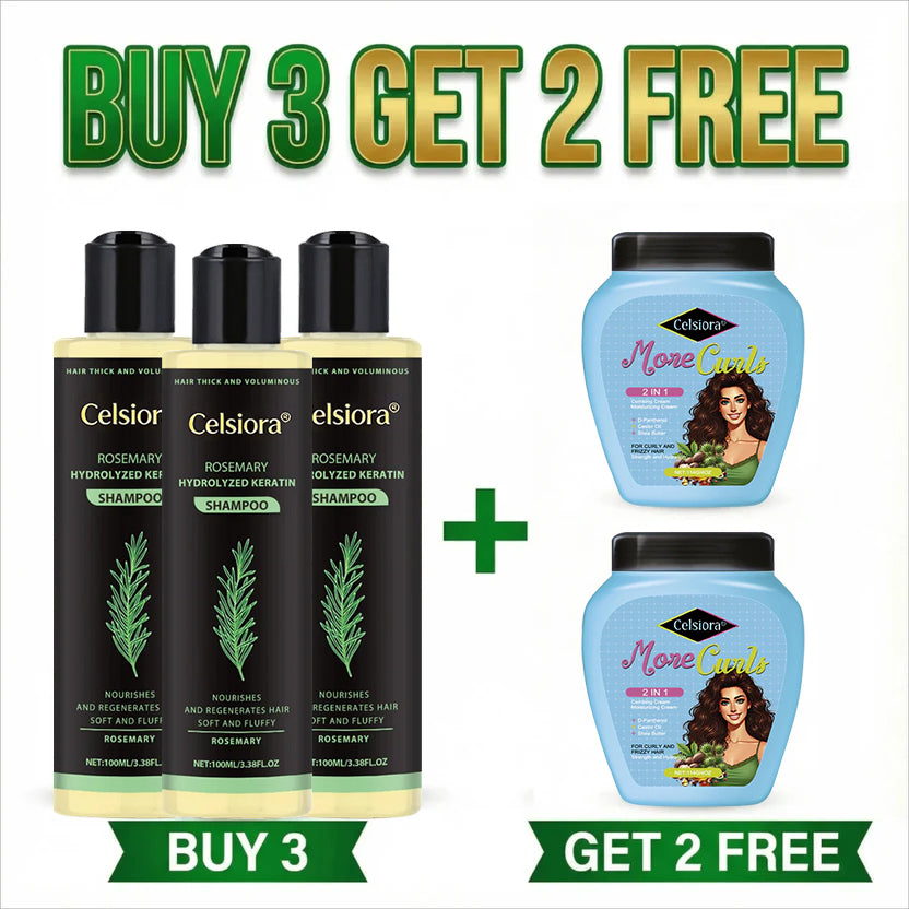 ✅🎁Celsiora® Organic Rosemary Hair Growth Shampoo🎁🎁