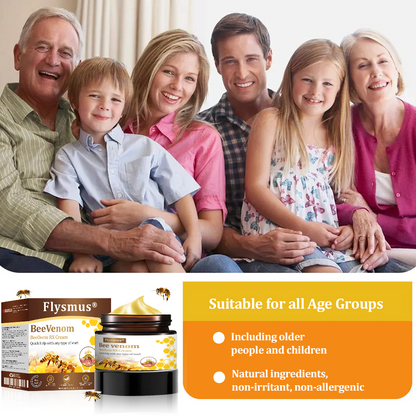 👍flysmus® BeeDerm RX Cream, Painless, Targeted Treatment for Warts, Skin Tags, Skin Lesions, Infections, and Scars
