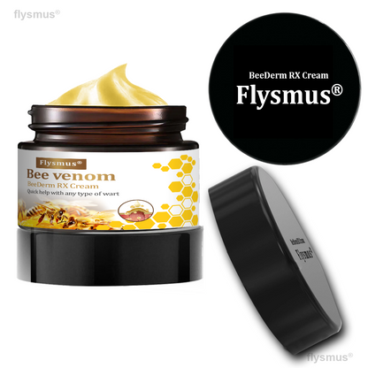 👍flysmus® BeeDerm RX Cream, Painless, Targeted Treatment for Warts, Skin Tags, Skin Lesions, Infections, and Scars